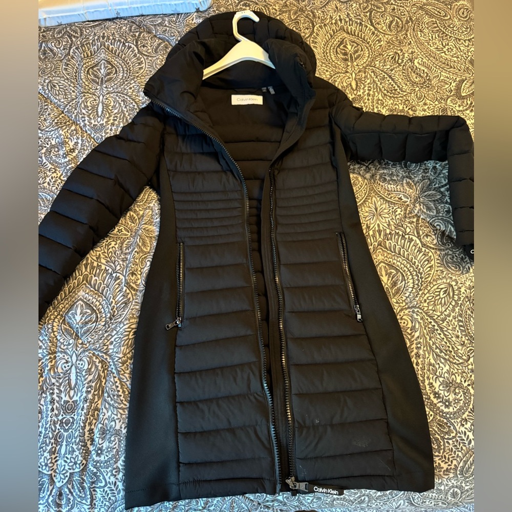 Calvin Klein Quilted Black Jacket